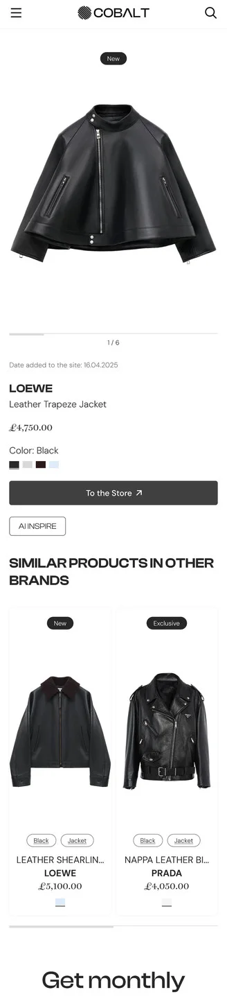 Product page